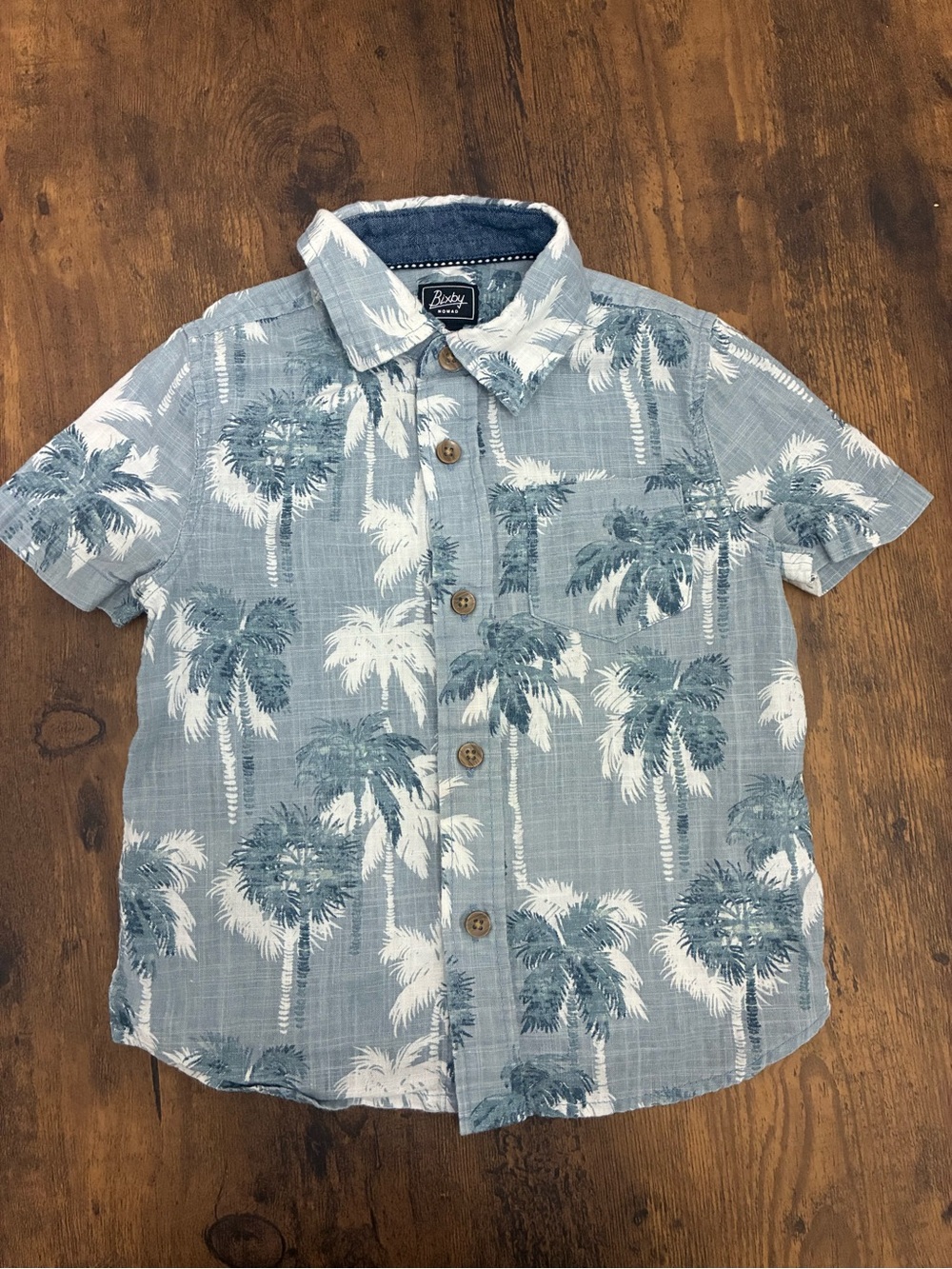 Nomad Bixby Boy’s 3T Palm-Print Shirt